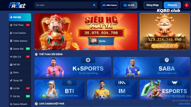 Giao diện nhà cái dễ thao tác Giao diện nhà cái dễ thao tác