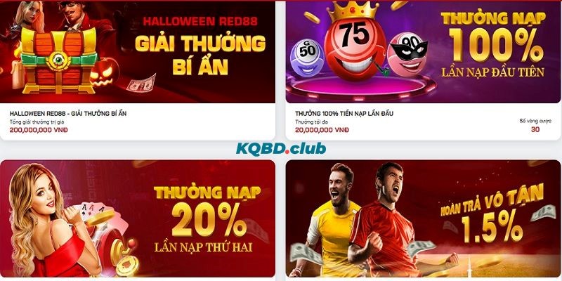 Luôn ngập tràn ưu đãi hấp dẫn tại RED88 Luôn ngập tràn ưu đãi hấp dẫn tại RED88