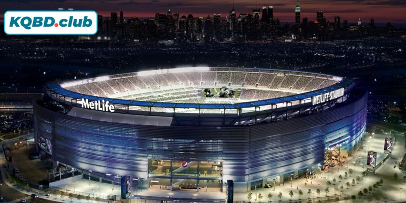 Hệ thống ánh sáng bên ngoài Sân vận động MetLife Hệ thống ánh sáng bên ngoài Sân vận động MetLife