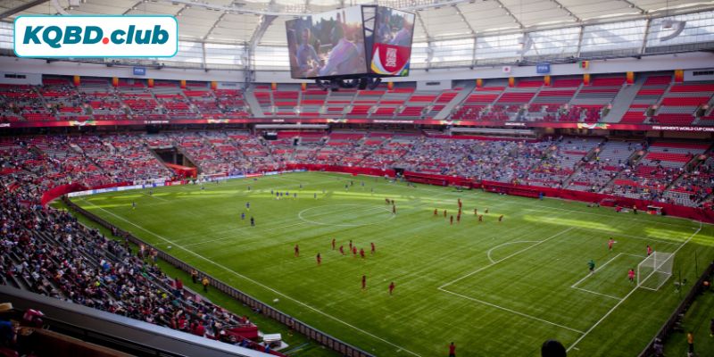 Sân vận động BC Place tại Vancouver, một trong những điểm dừng chân tại Canada Sân vận động BC Place tại Vancouver, một trong những điểm dừng chân tại Canada