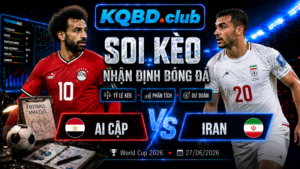 Đội hình dự kiến trước trận Ai Cập và Iran