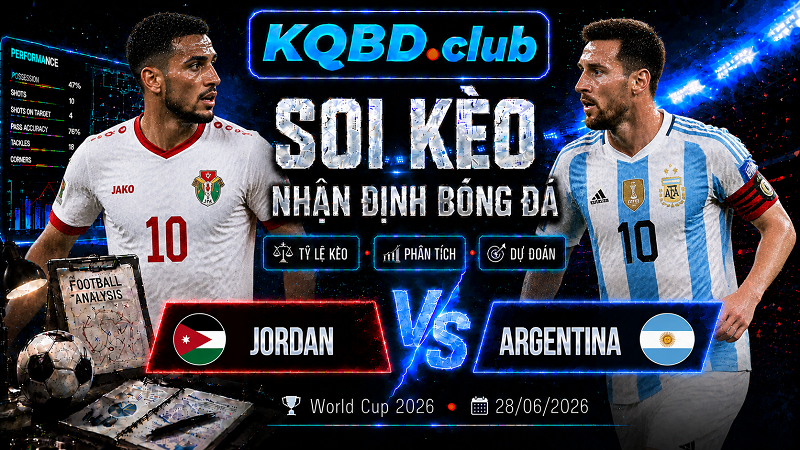 Đội hình dự kiến trước trận Jordan và Argentina Đội hình dự kiến trước trận Jordan và Argentina