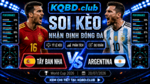 Đội hình dự kiến trước trận Tây Ban Nha vs Argentina